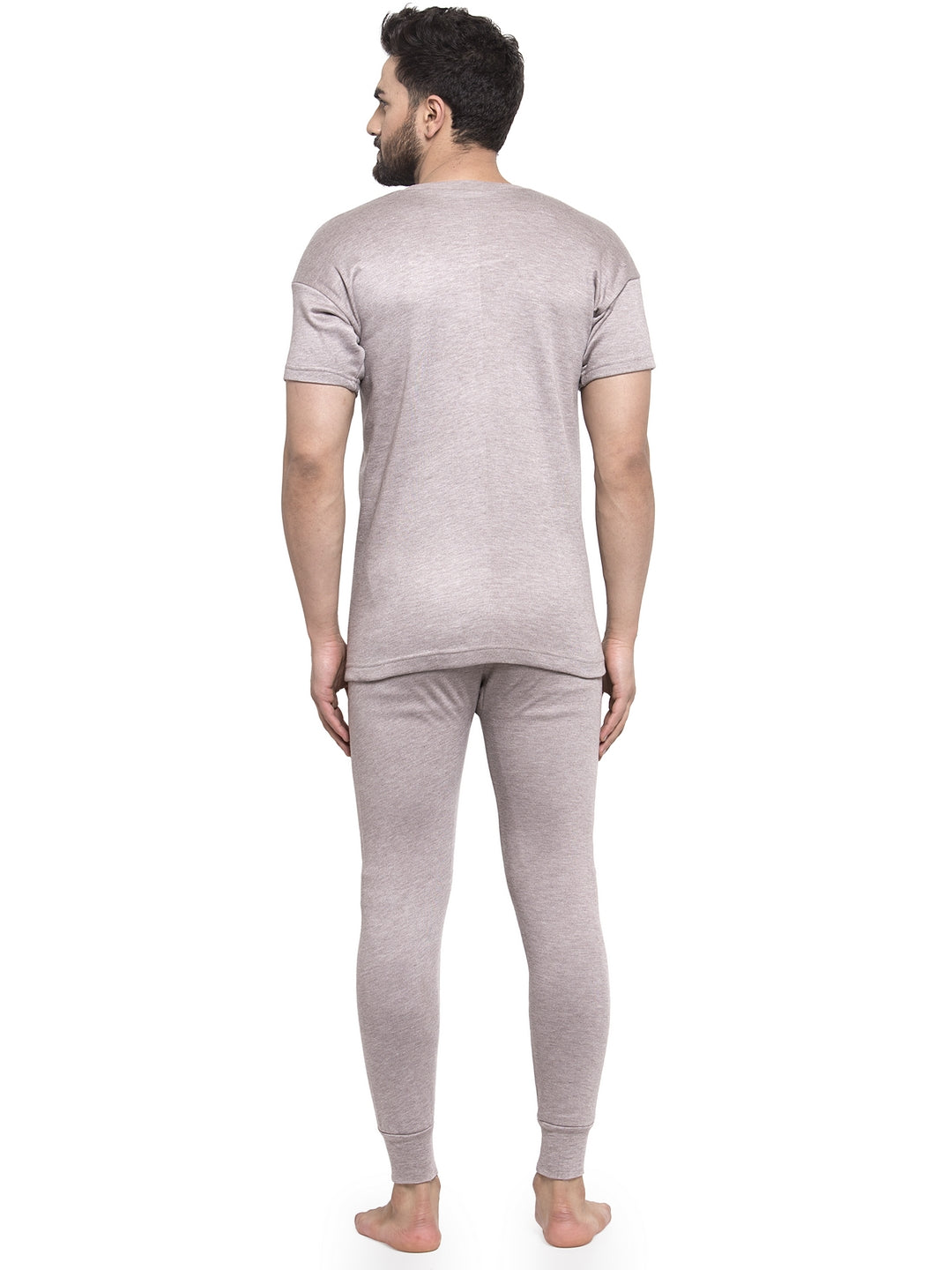MEN'S HALF SLEEVES THERMAL SET ( ROUND NECK VEST AND TROUSER)