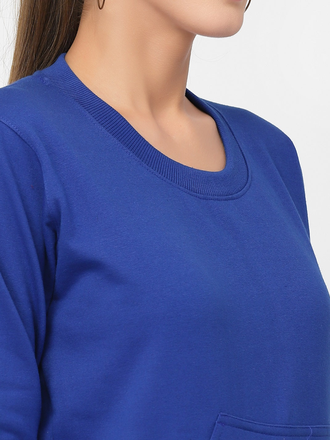 UZARUS Women's Cotton Fleece Premium Sweatshirt