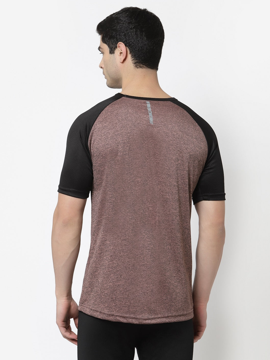 UZARUS Men's Gym Sports Half Sleeves Regular Fit T-Shirt