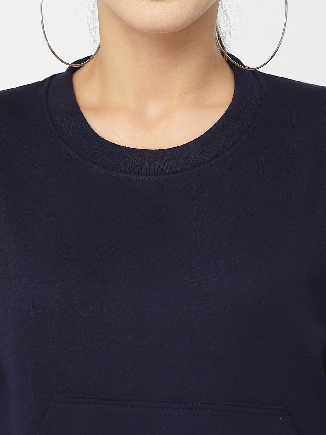 UZARUS Women's Cotton Fleece Premium Sweatshirt