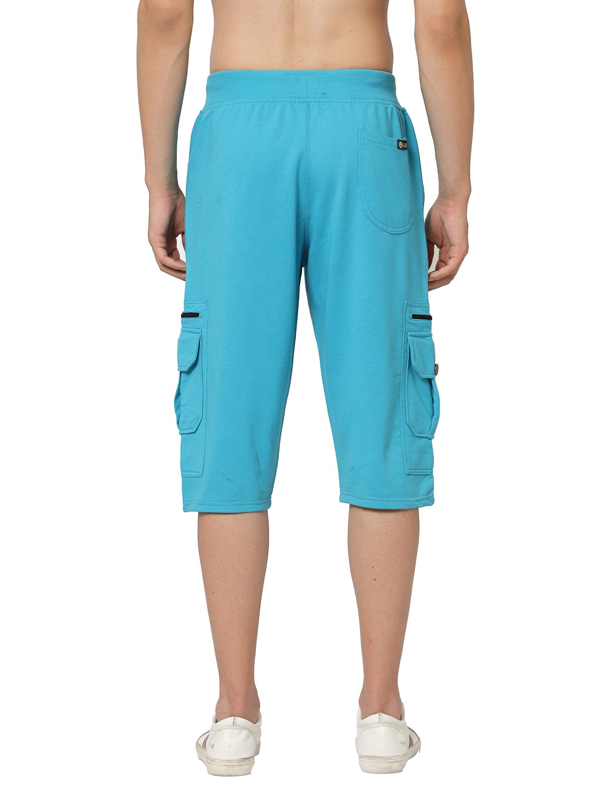 Men's Cargo Capri Shorts With 9 Pockets