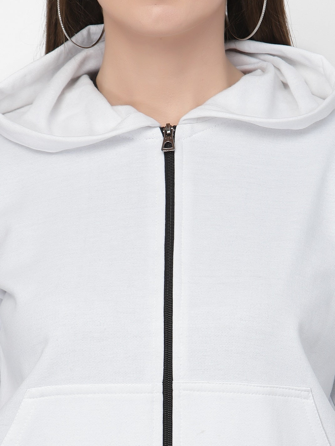 UZARUS Women's Cotton Fleece Premium Sweatshirt Hoodie