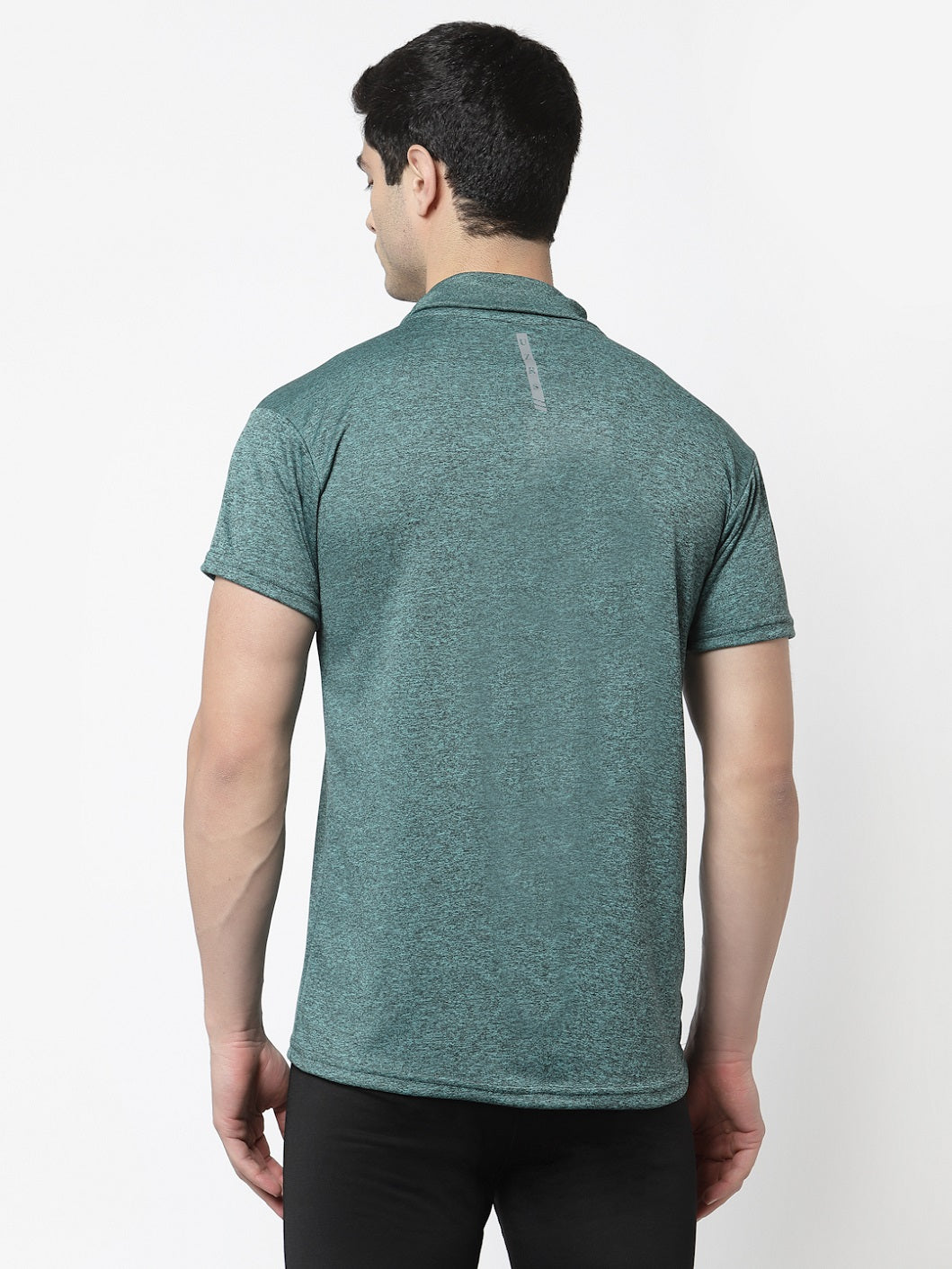 UZARUS Men's Dry Fit Sports Gym Polo T-Shirt