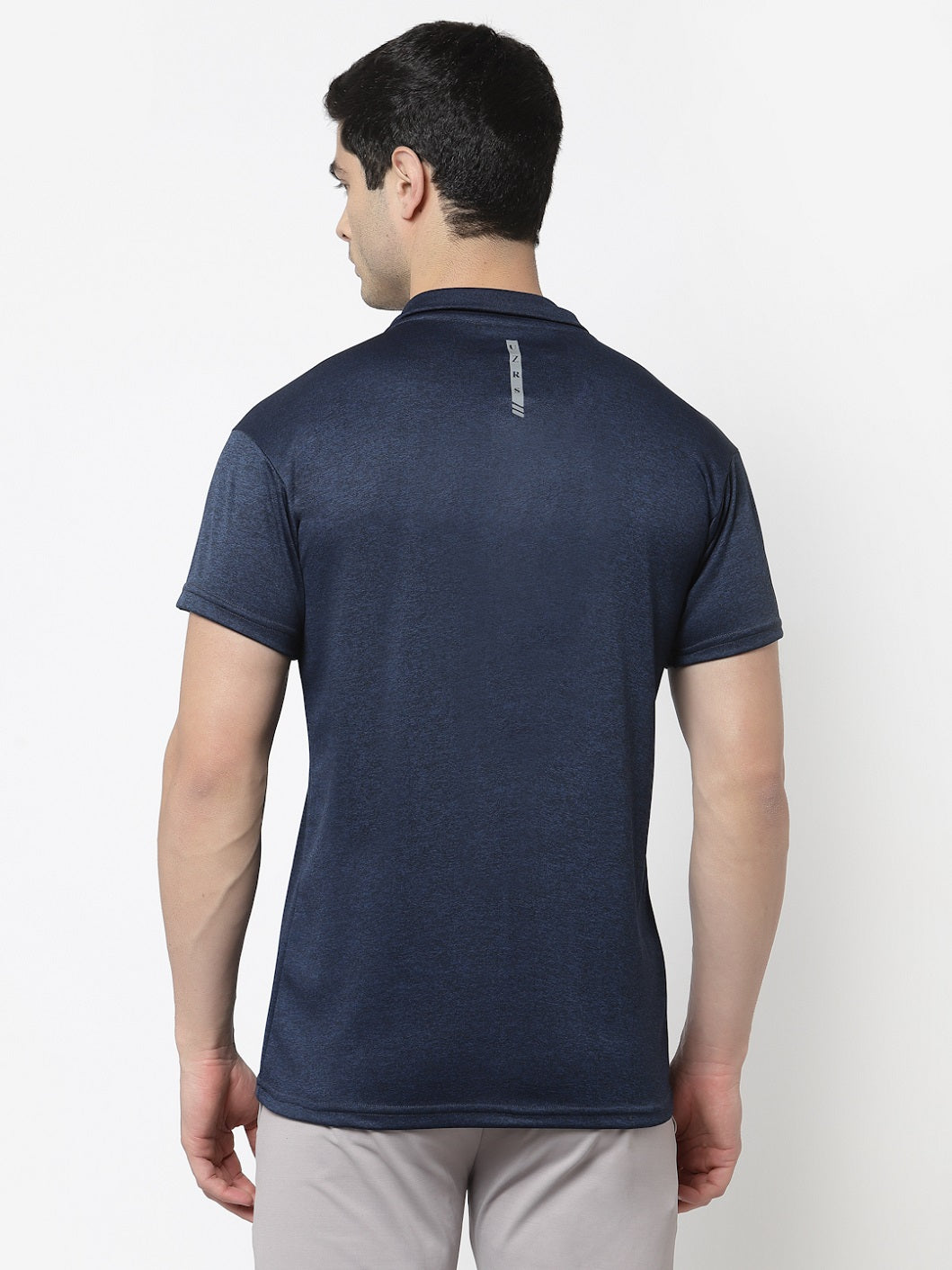UZARUS Men's Dry Fit Sports Gym Polo T-Shirt