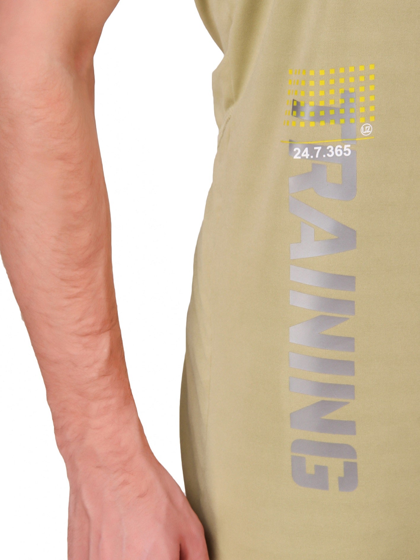 Men's Stretchable Printed Gym Vest Regular Fit Tank Sleeveless T-Shirt