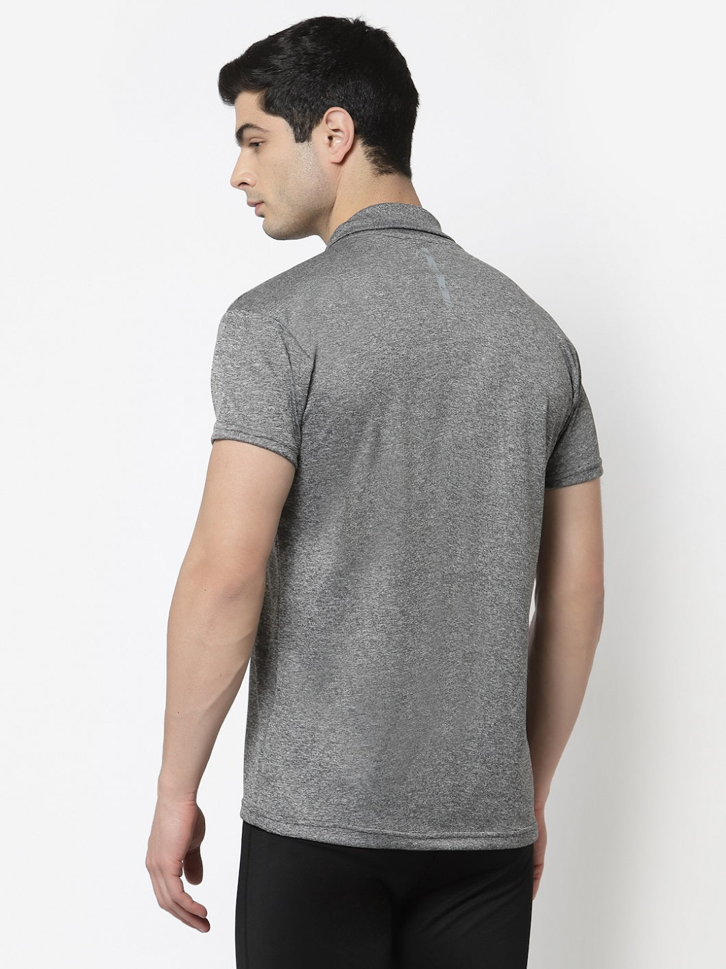 UZARUS Men's Dry Fit Sports Gym Polo T-Shirt