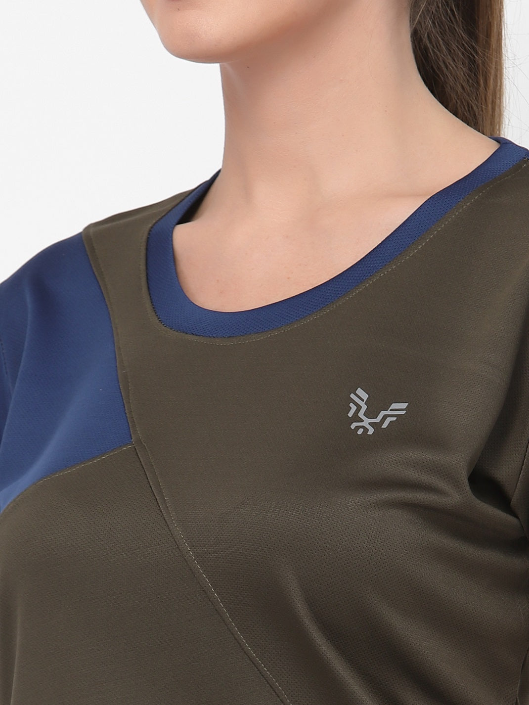 UZARUS Women's Dry Fit Workout Top Sports Gym T-Shirt