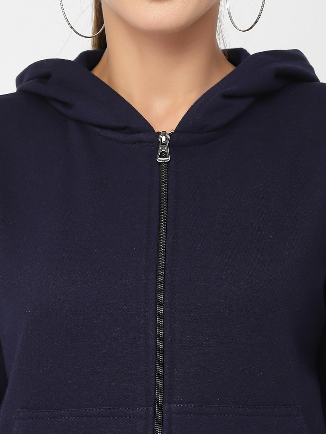 UZARUS Women's Cotton Fleece Premium Sweatshirt Hoodie