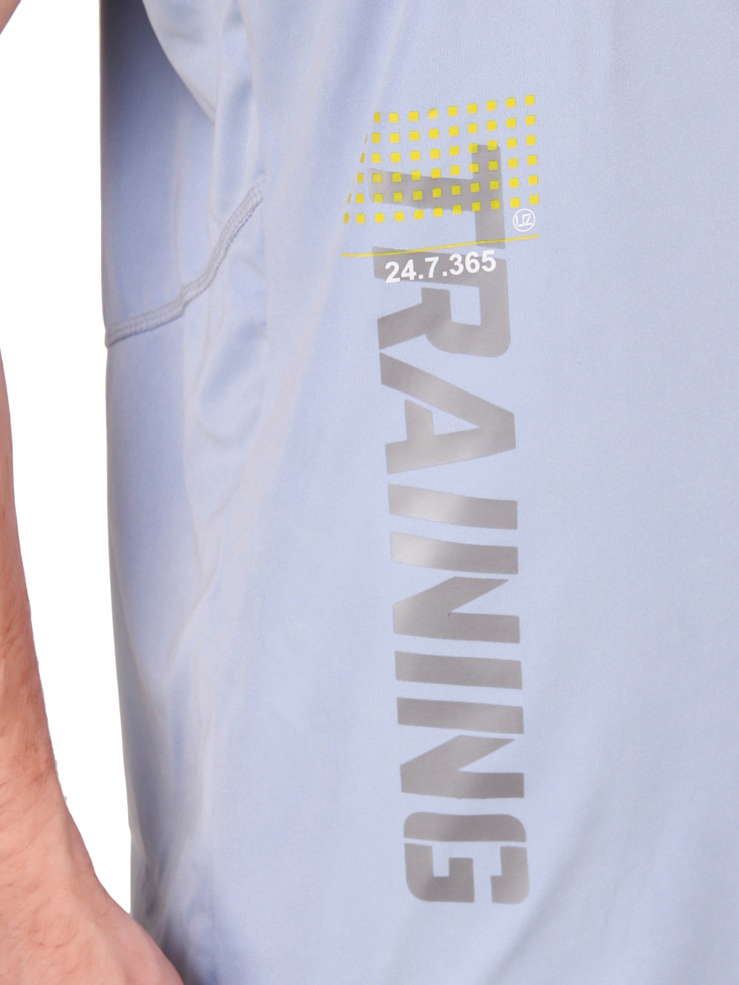 Men's Stretchable Printed Gym Vest Regular Fit Tank Sleeveless T-Shirt