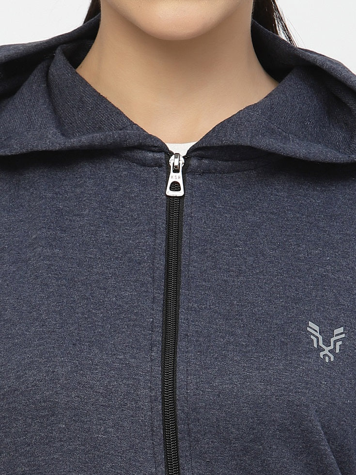 UZARUS Women's Cotton Anthra Sweatshirt Hoodie