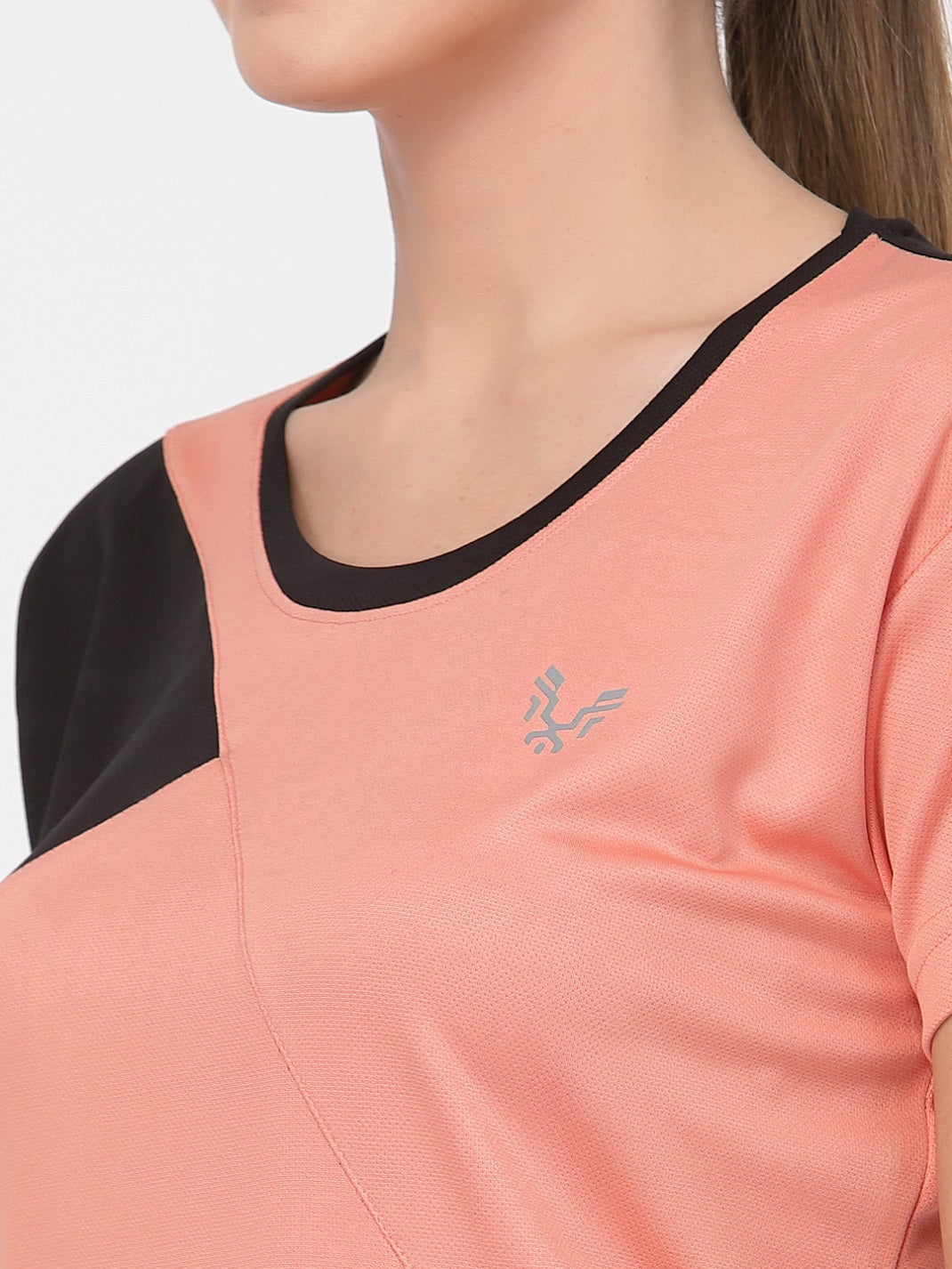 UZARUS Women's Dry Fit Workout Top Sports Gym T-Shirt