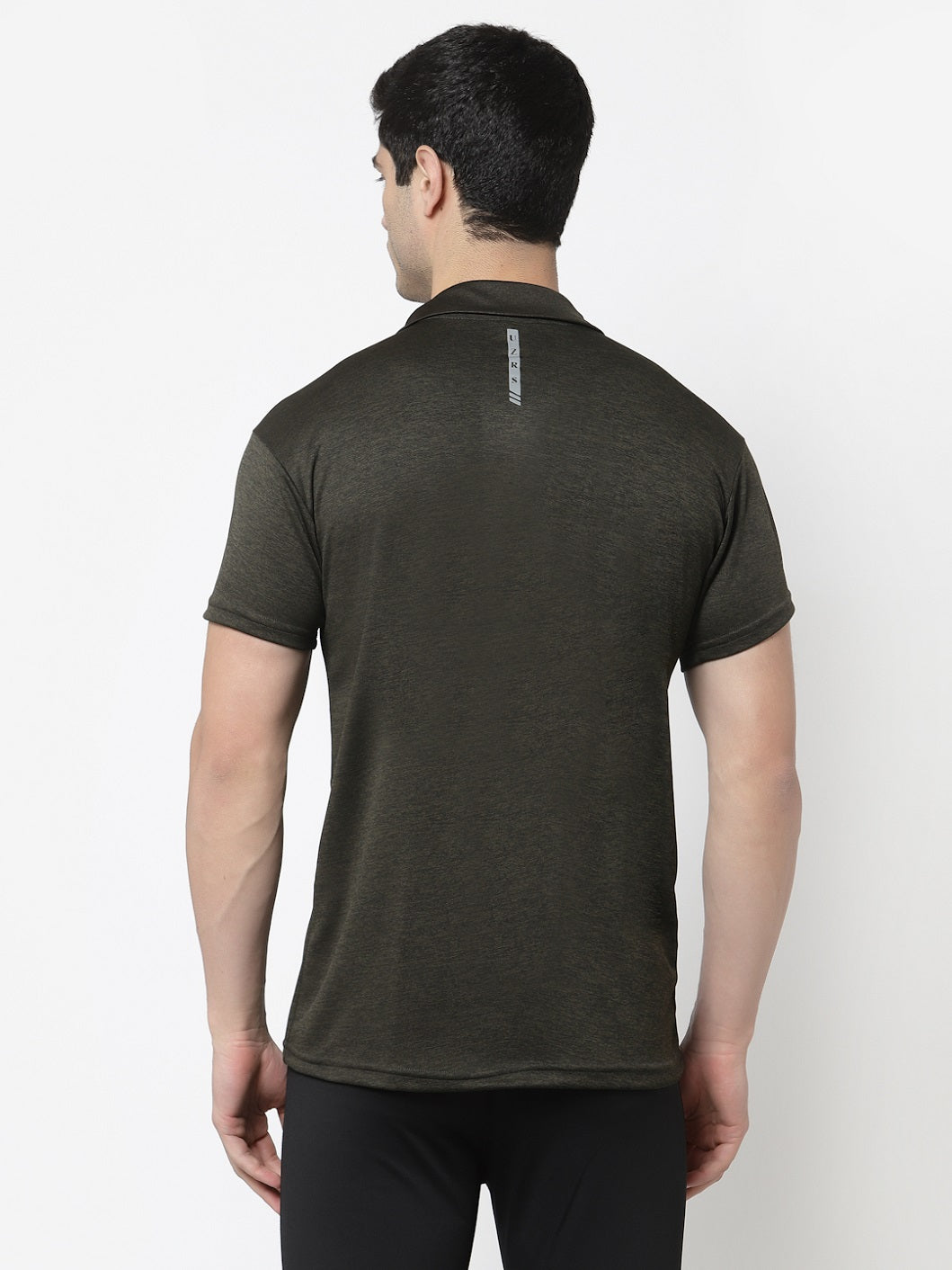 UZARUS Men's Dry Fit Sports Gym Polo T-Shirt