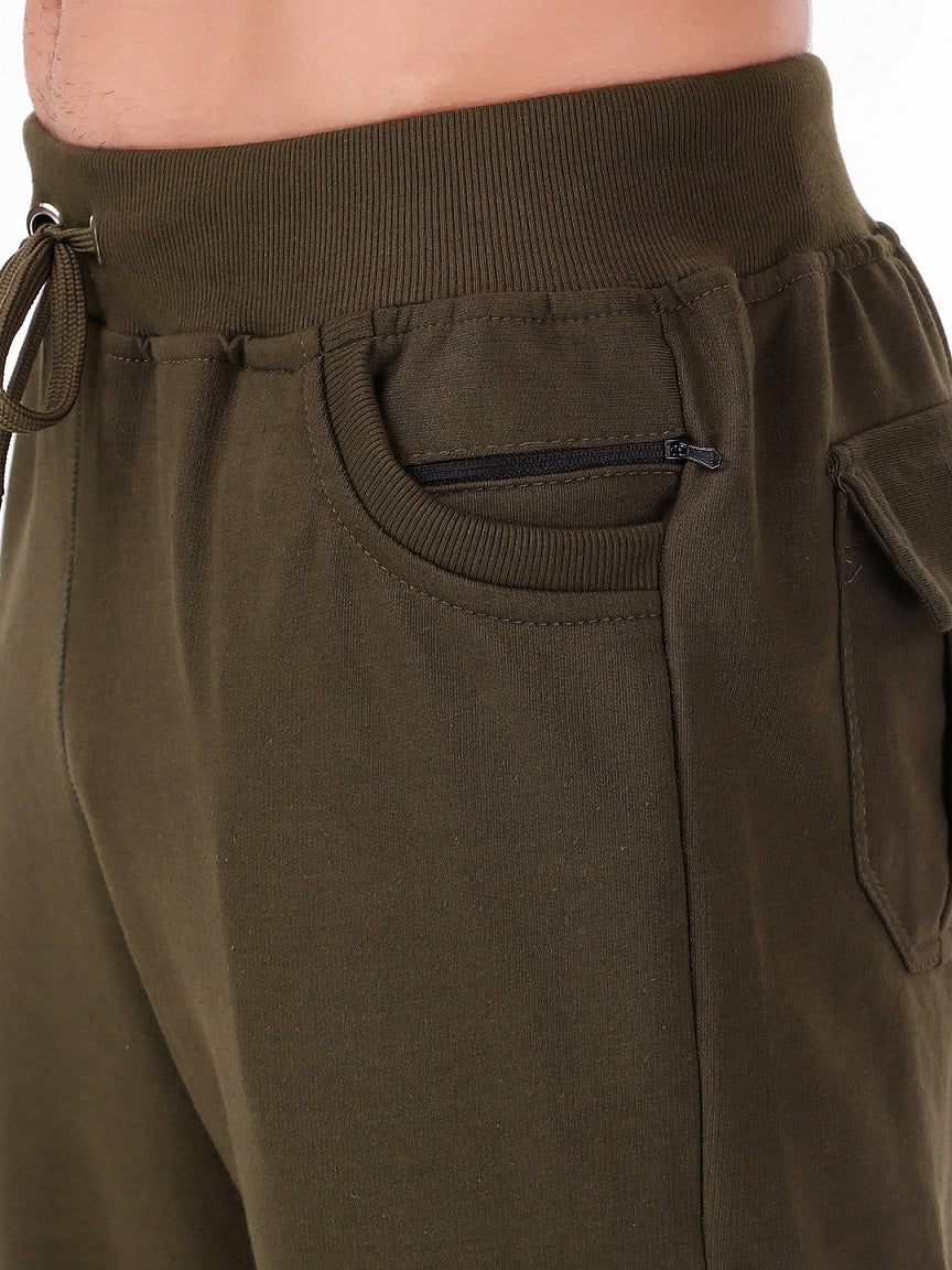 Men's Cargo Capri Shorts With 9 Pockets