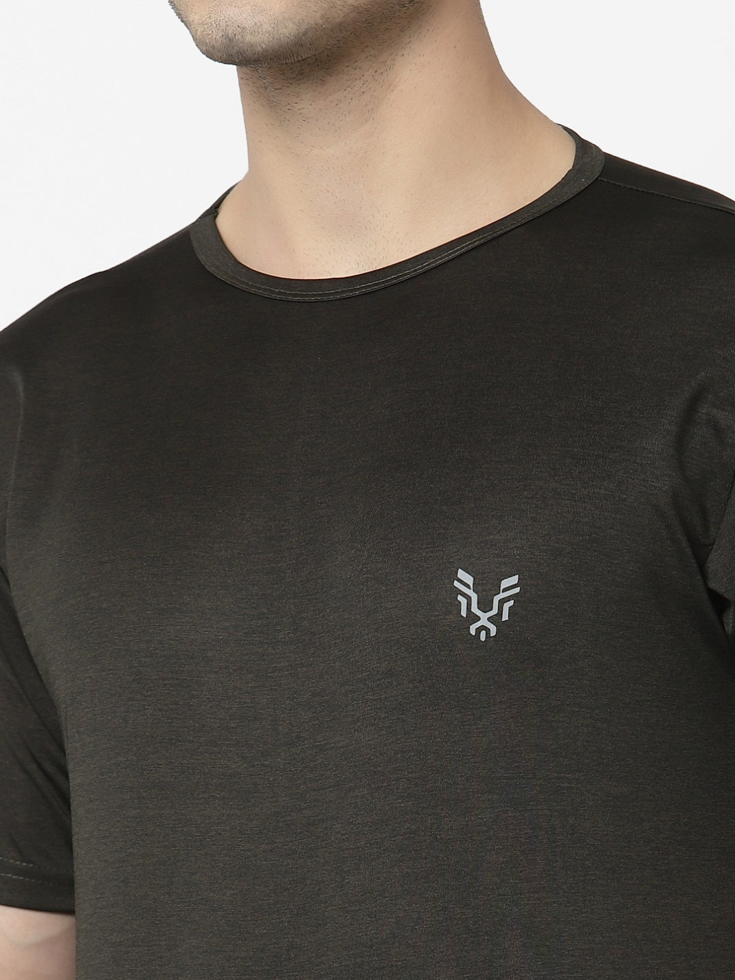 UZARUS Men's Dry Fit Sports Gym Regular T-Shirt