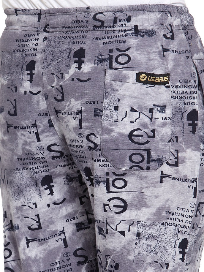 Uzarus Women's Cotton Track Pants With 2 Zippered Pockets