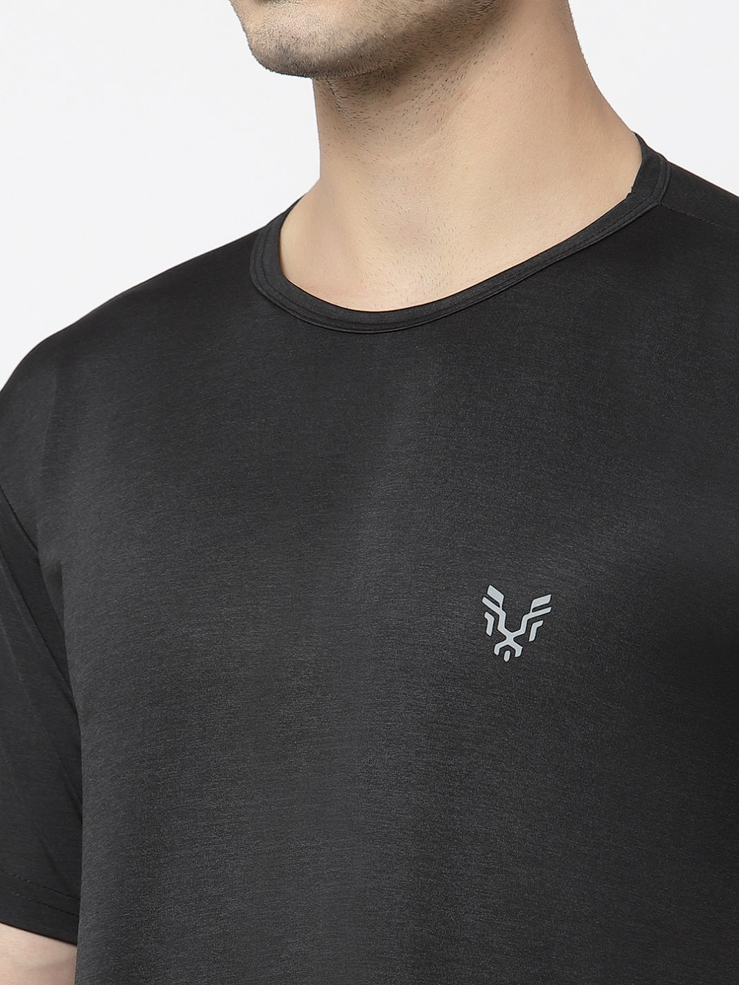 UZARUS Men's Dry Fit Sports Gym Regular T-Shirt