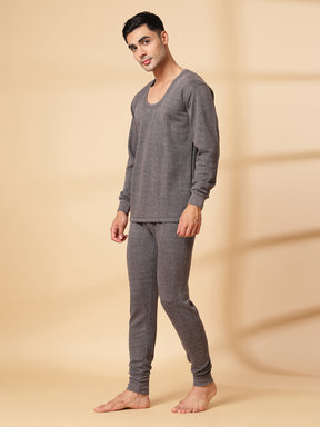 Uzarus Men's Thermal Set (Top & Bottom) | Full Sleeve | Winter Wear | Body Warmer Set