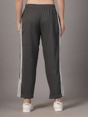 UZARUS CozyStride Women's Regular Fit Heavy Weight Fleece-Lined Winter Track Pants
