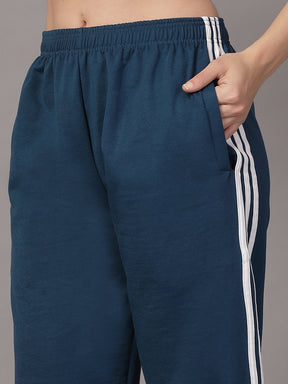 UZARUS CozyStride Women's Regular Fit Heavy Weight Fleece-Lined Winter Track Pants
