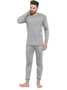 MEN'S THERMAL SET ( ROUND NECK VEST AND TROUSER)