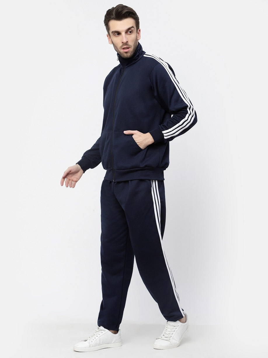 Buy Adidas Men Polyester IN SMU WV TT Sports Tracksuits BLACK/WHITE (M) at  Amazon.in