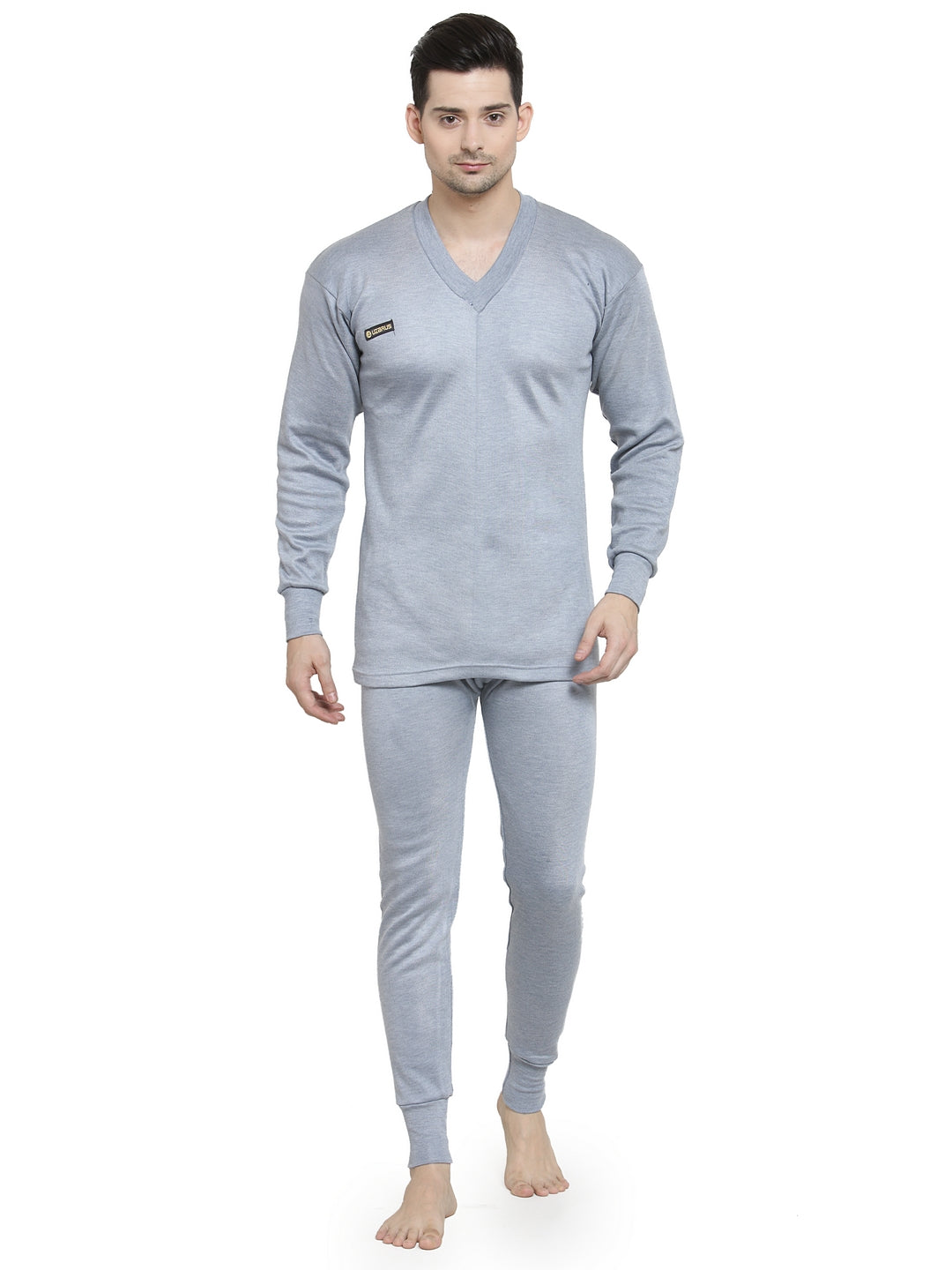 MEN'S THERMAL SET ( V-NECK VEST AND TROUSER)