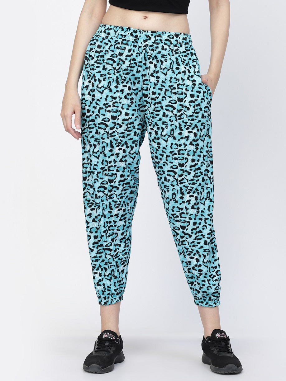 Uzarus Women's Relaxed Fit Printed Pyjamas Lounge Pants