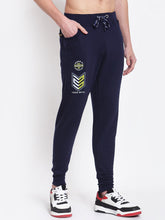 UZARUS Men's Cotton Joggers Track Pants with 2 Zippered Pockets