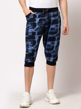 Men's Cotton Three Fourth Capri Shorts With Two Zippered Pockets