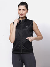 Uzarus Women's Sleeveless Training Sports Gym Jacket