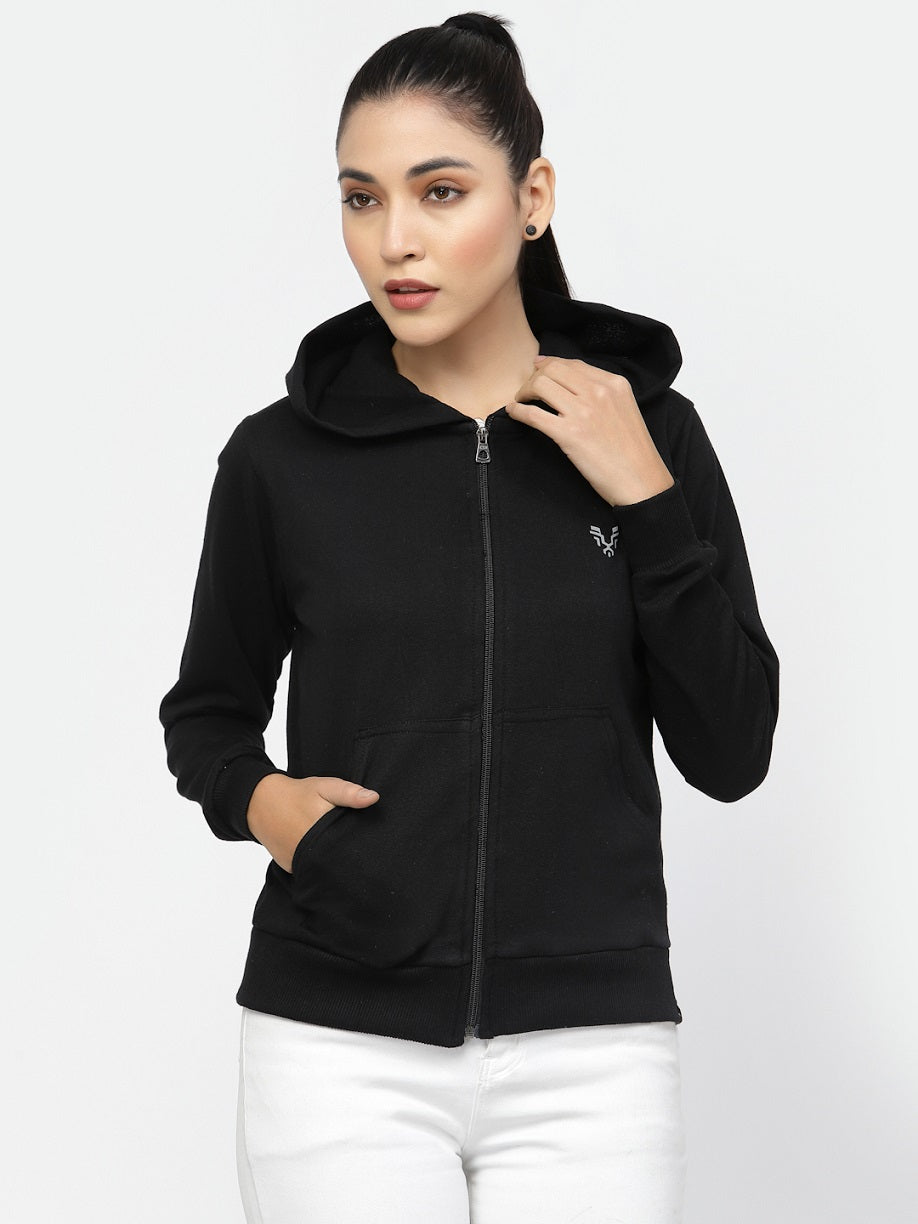 UZARUS Women's Cotton Anthra Sweatshirt Hoodie