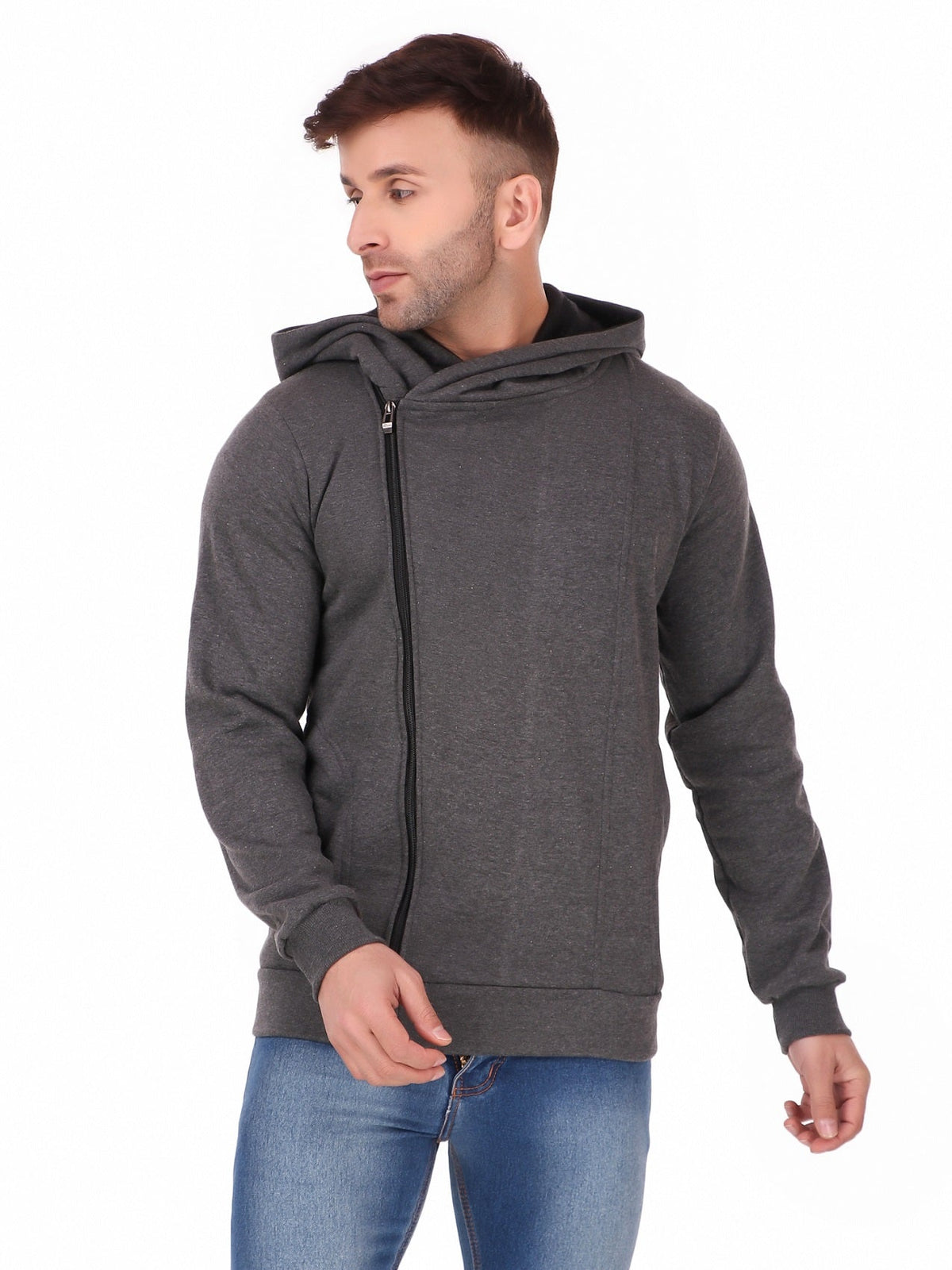 Men's Cotton Hoodie Jacket Sweatshirt