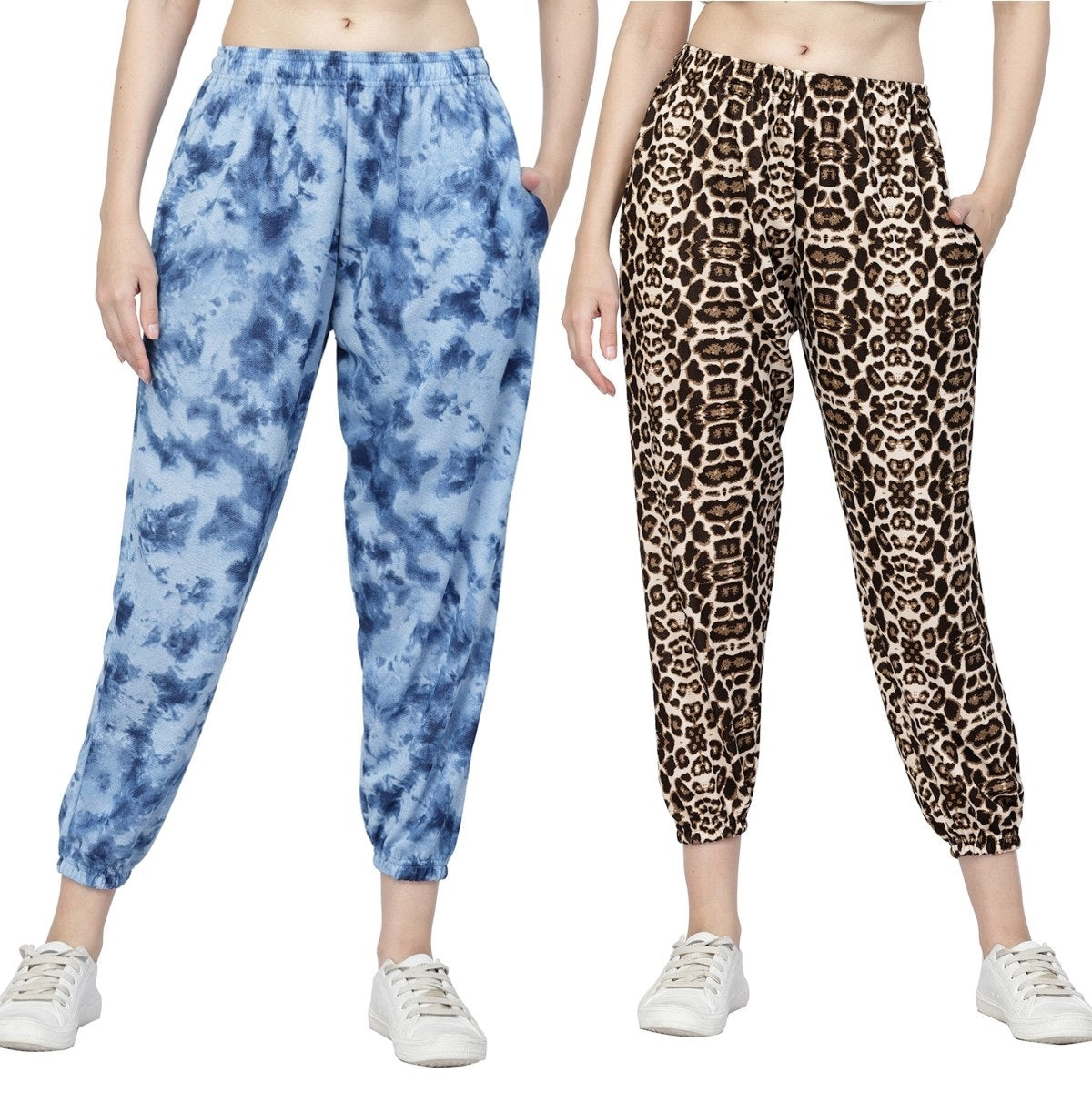 Fflirtygo Women's Cotton Printed Pyjama/Women's Lounge Pants/Night Pants  for Women Combo Pack of 2 (Prints and Colours May Vary) : Amazon.in: Fashion