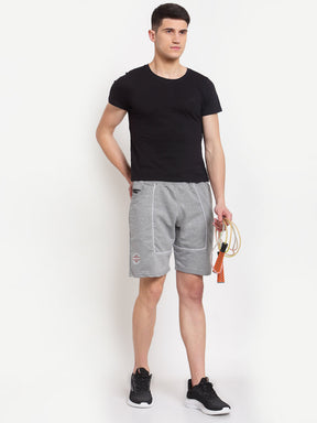 Uzarus Men's Cotton Bermuda Shorts With 2 Zippered Pockets