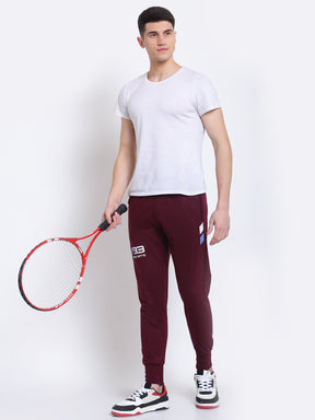 UZARUS Men's Cotton Joggers  2 Zippered Pockets