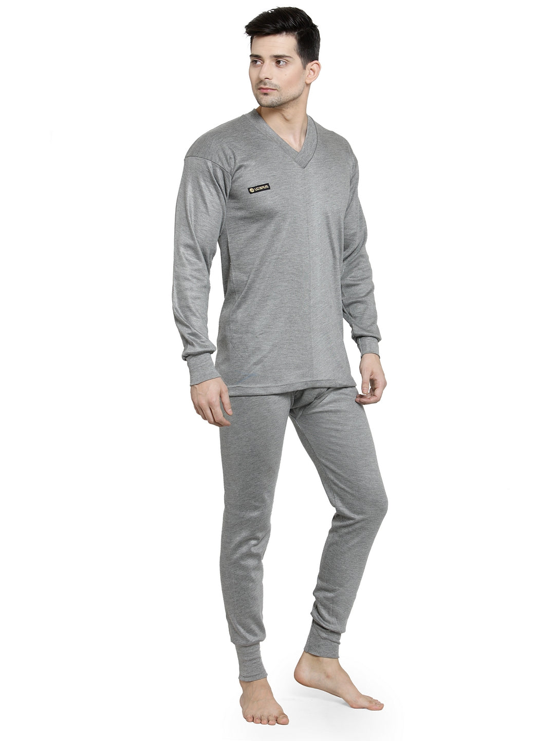 MEN'S THERMAL SET ( V-NECK VEST AND TROUSER)