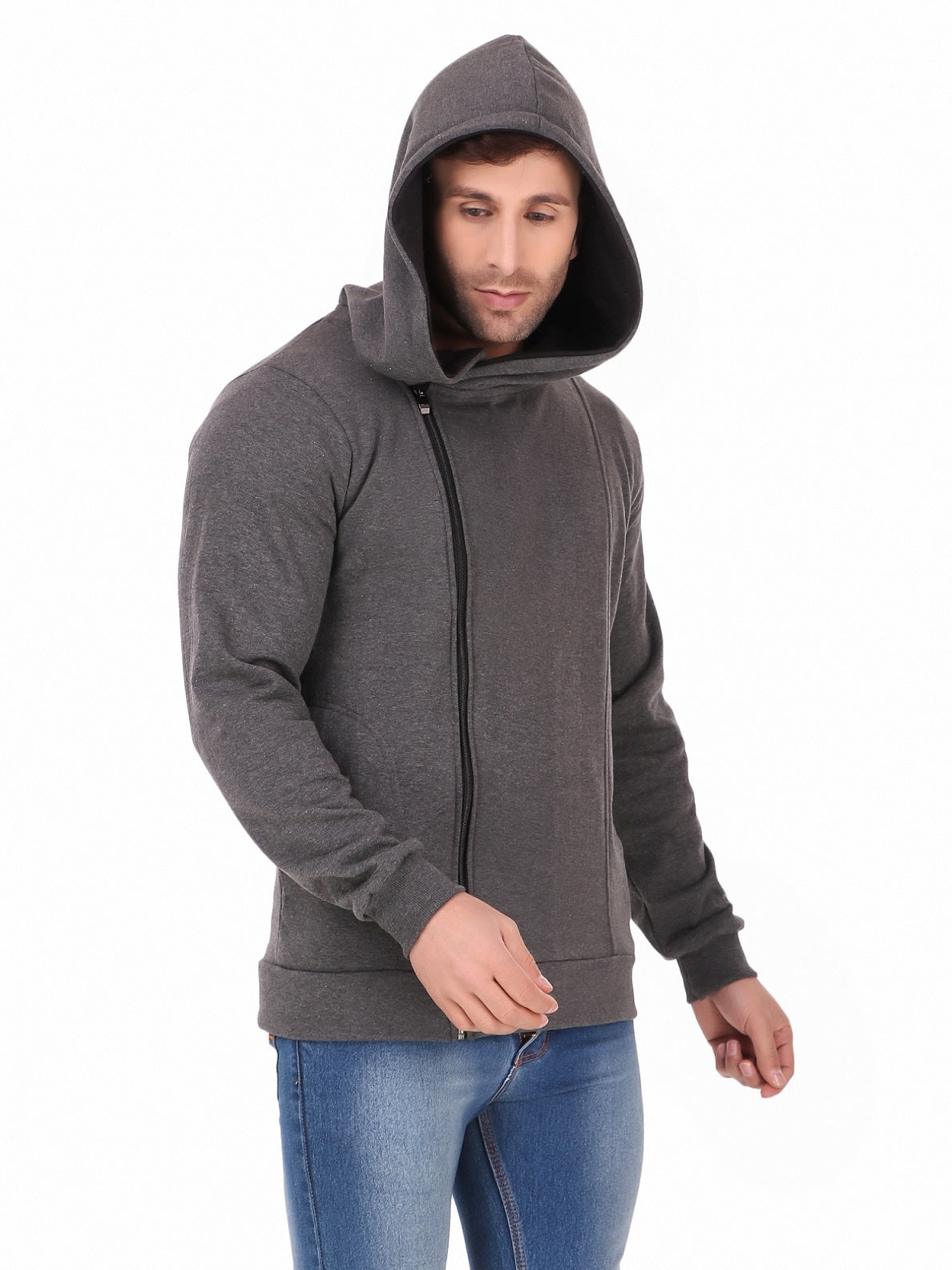 Men's Cotton Hoodie Jacket Sweatshirt