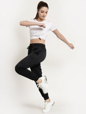 UZARUS Women's Joggers Track Pants with Zippered Pocket for Gym, Yoga, Workout and Casual Wear
