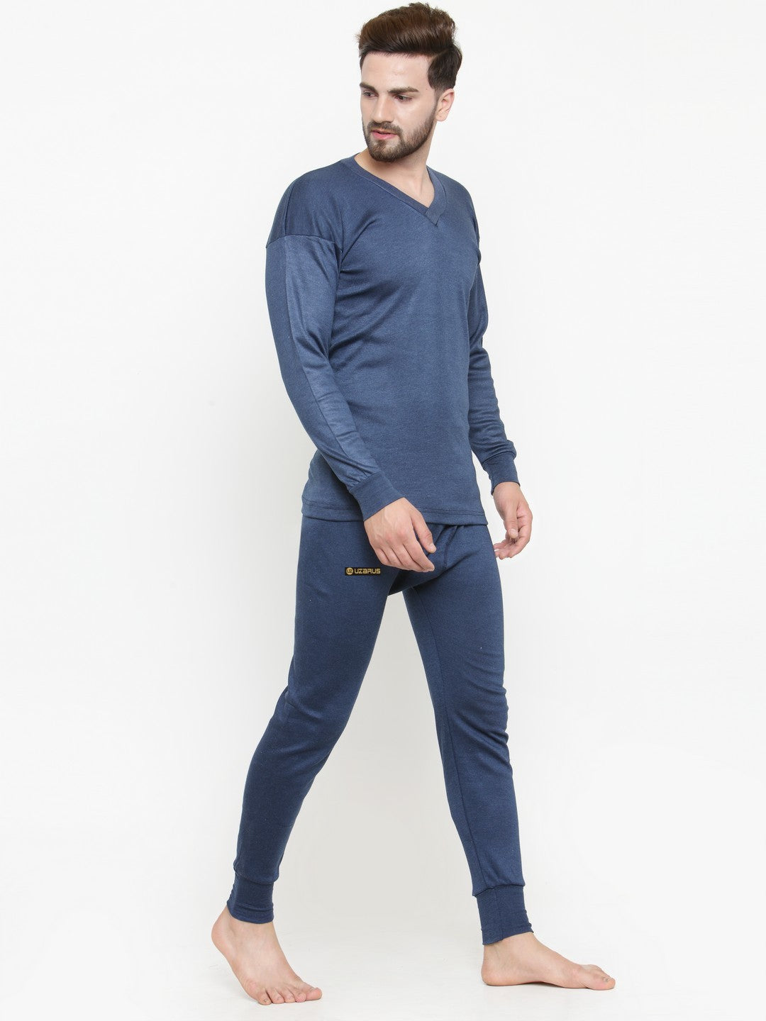 MEN'S THERMAL SET ( V-NECK VEST AND TROUSER)