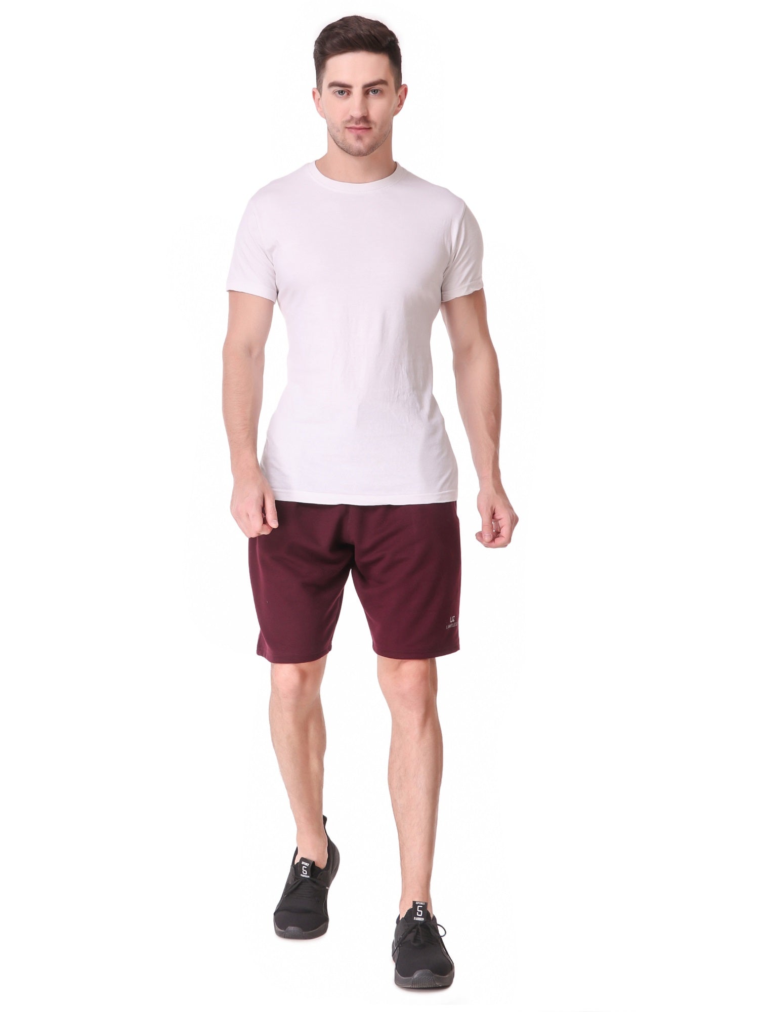 residentie genezen niemand Uzarus Men's Cotton Bermuda Shorts With 2 Zippered Pockets