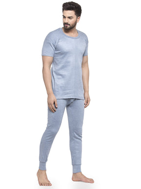 MEN'S HALF SLEEVES THERMAL SET ( ROUND NECK VEST AND TROUSER)