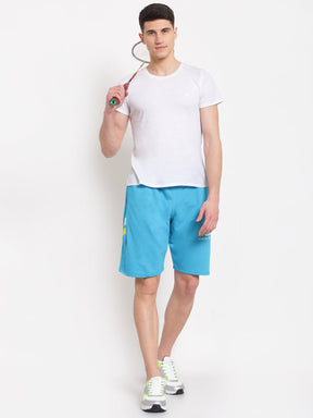 Uzarus Men's Cotton Bermuda Shorts With 2 Zippered Pockets