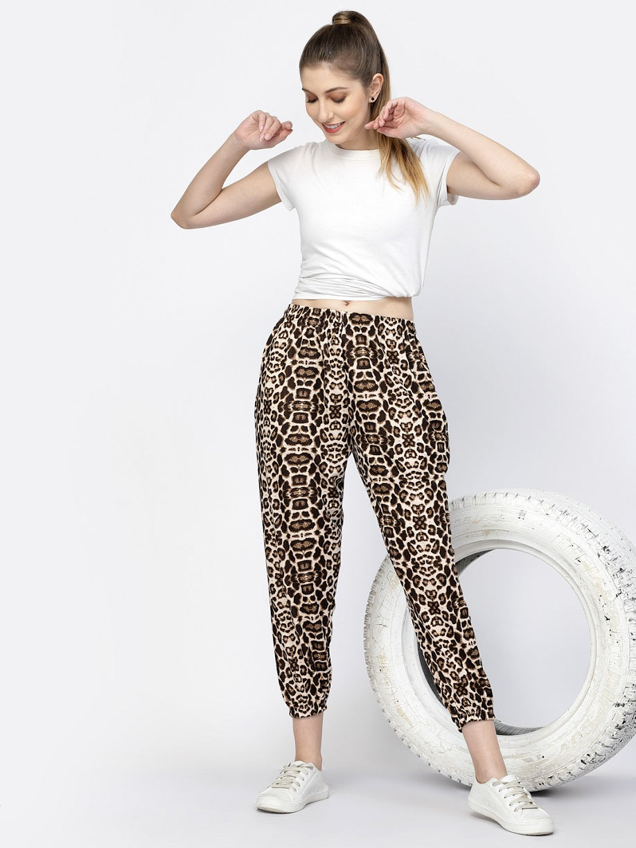 Uzarus Women's Relaxed Fit Printed Pyjamas Lounge Pants