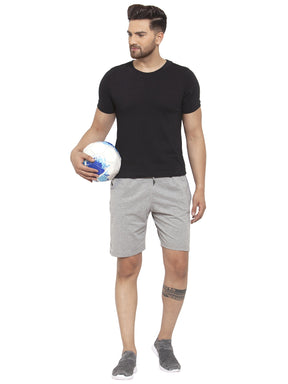 Uzarus Men's Cotton Bermuda Shorts With 2 Zippered Pockets