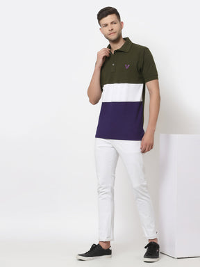 Men's Cotton Regular Fit Polo T-Shirt