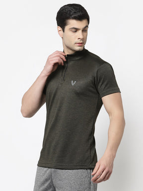 UZARUS Men's Regular Fit Sports Gym T-Shirt