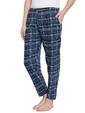 Uzarus Women's Cotton Track Pants With 2 Zippered Pockets