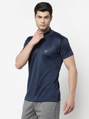 UZARUS Men's Regular Fit Sports Gym T-Shirt