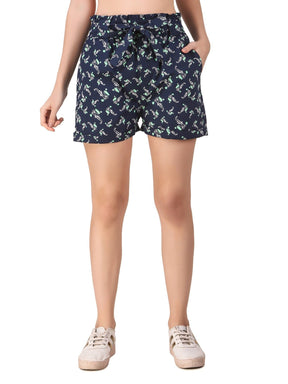 Women's Regular Fit Urban Cotton Shorts