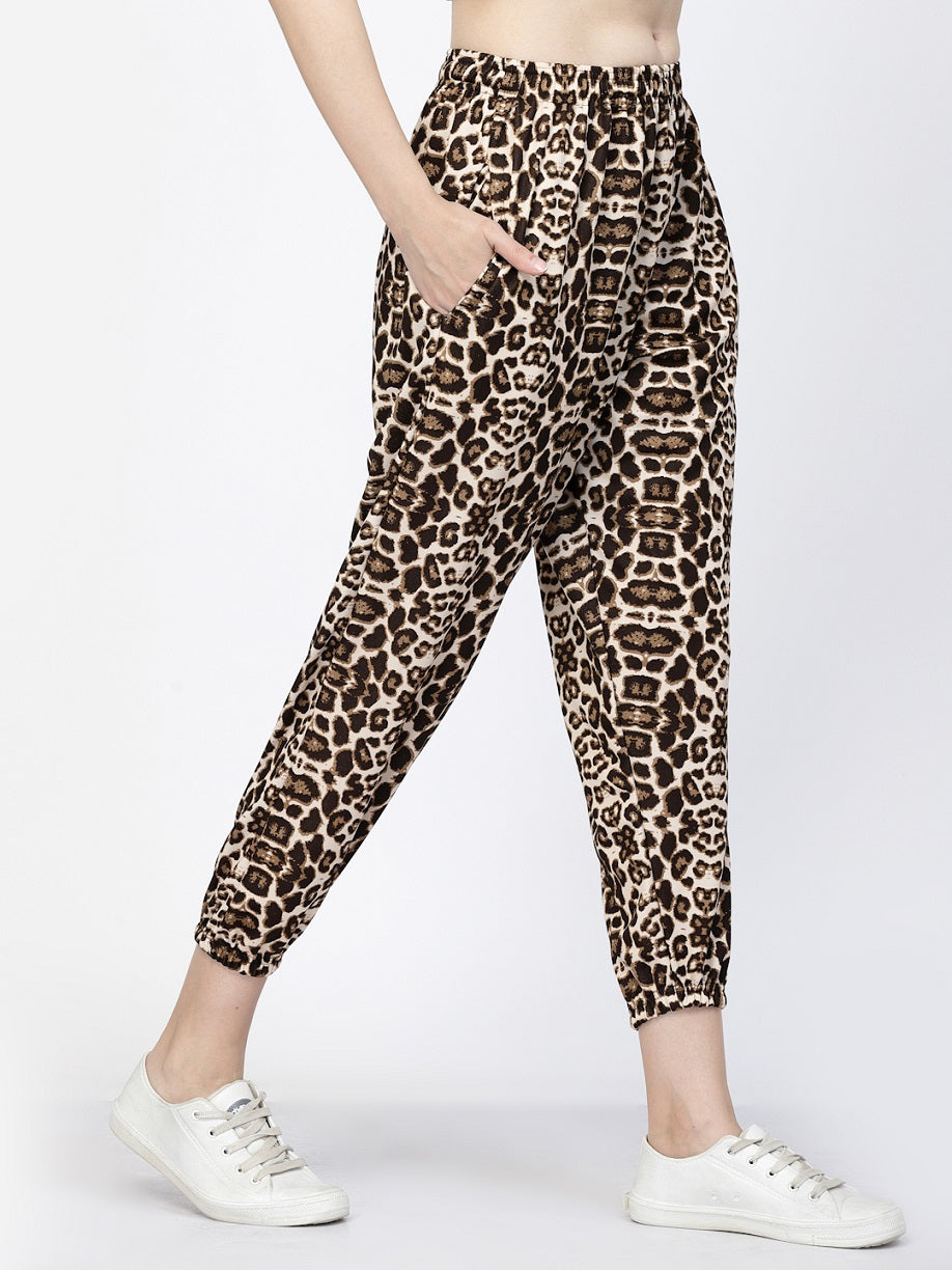 Uzarus Women's Relaxed Fit Printed Pyjamas Lounge Pants